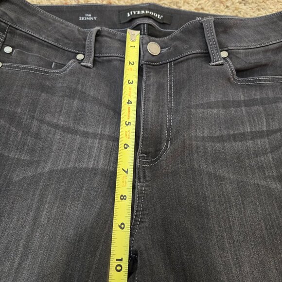 Liverpool The Skinny Meteorite Wash Jeans Women's Size 10/30 - Picture 13 of 14
